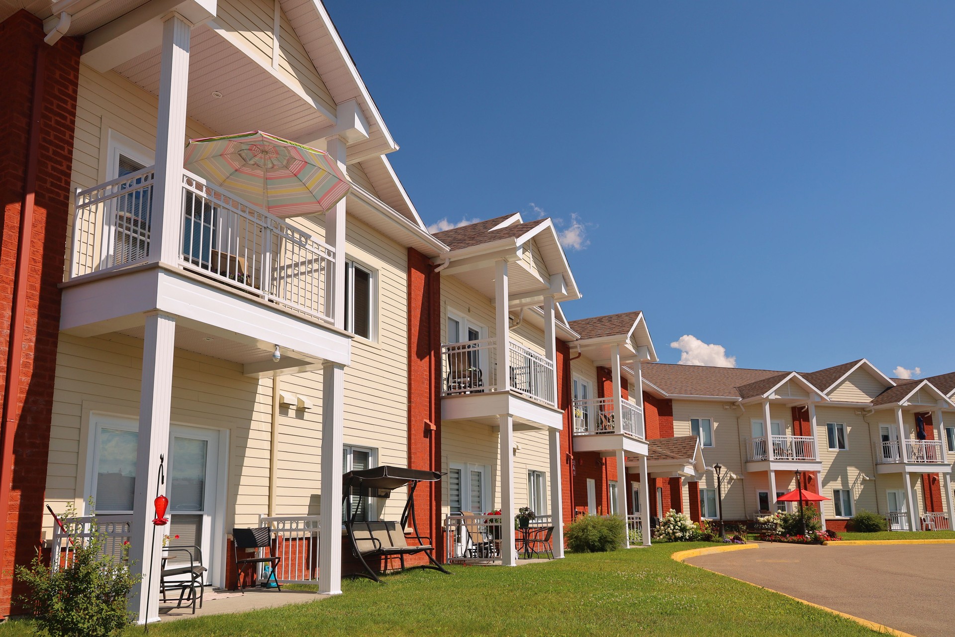 Retirement Home with Balconies