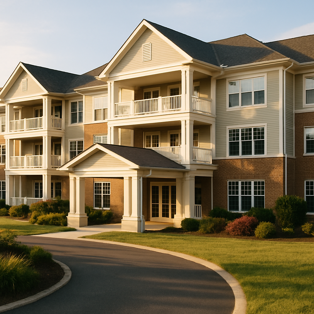 Senior housing building valued using EBITDA multiples