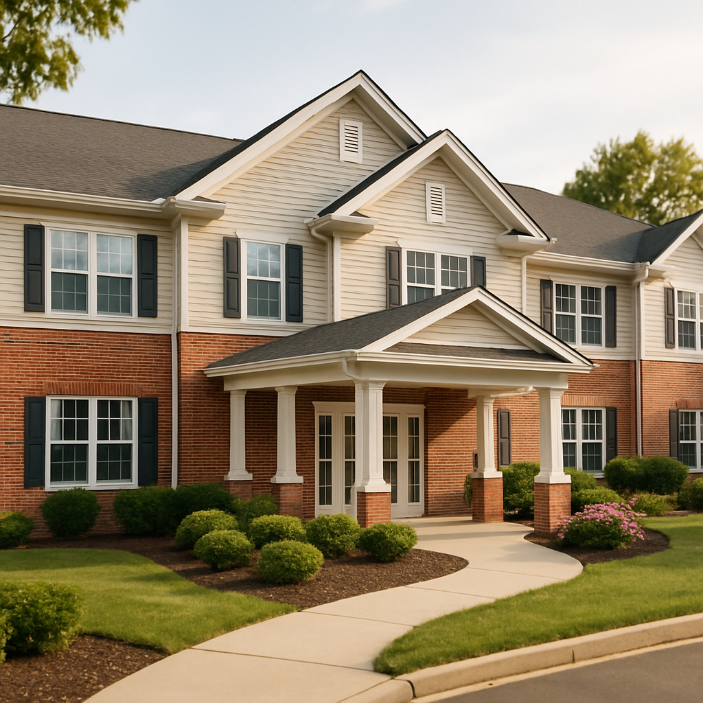 What drives an assisted living facility's value Assisted living facility with its estimated market value