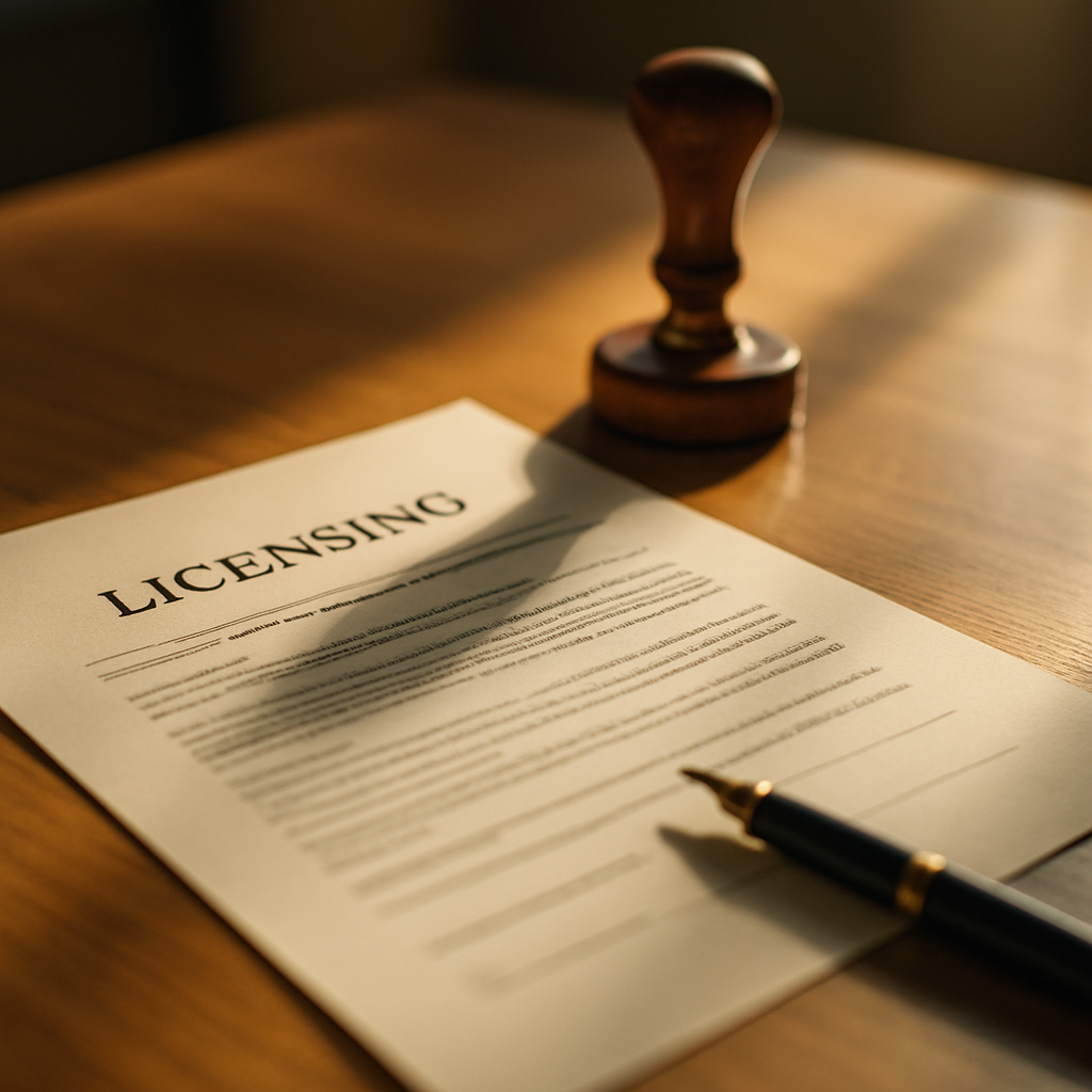 Change of ownership licensing paperwork for an assisted living facility