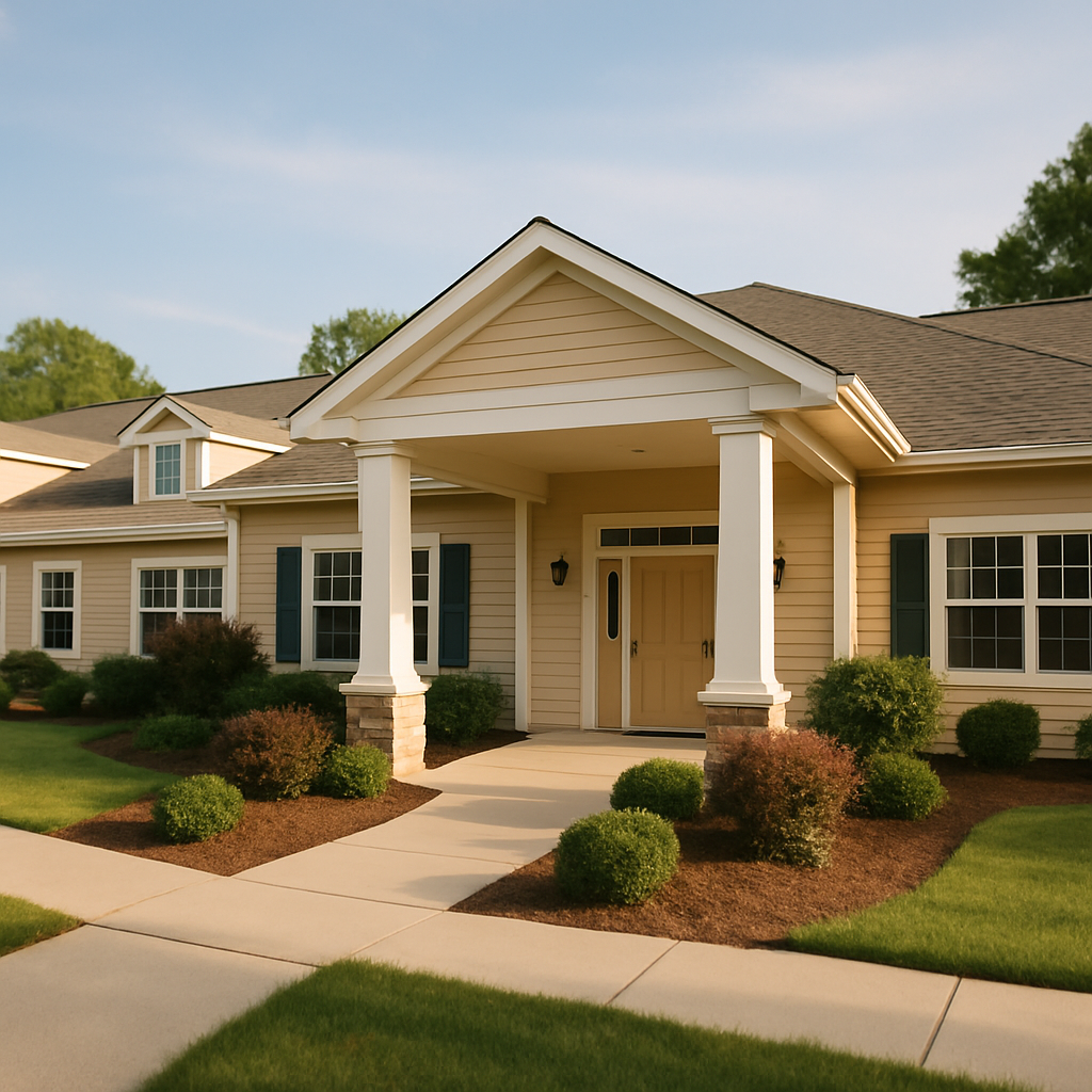 The all-in cost of a facility purchase Exterior of an assisted living facility for sale
