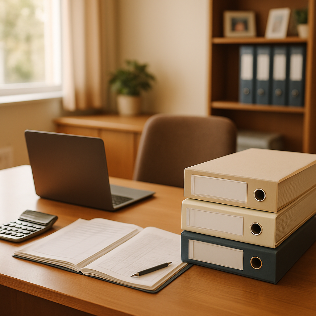 Bookkeeping to calculate net operating income for an assisted living facility
